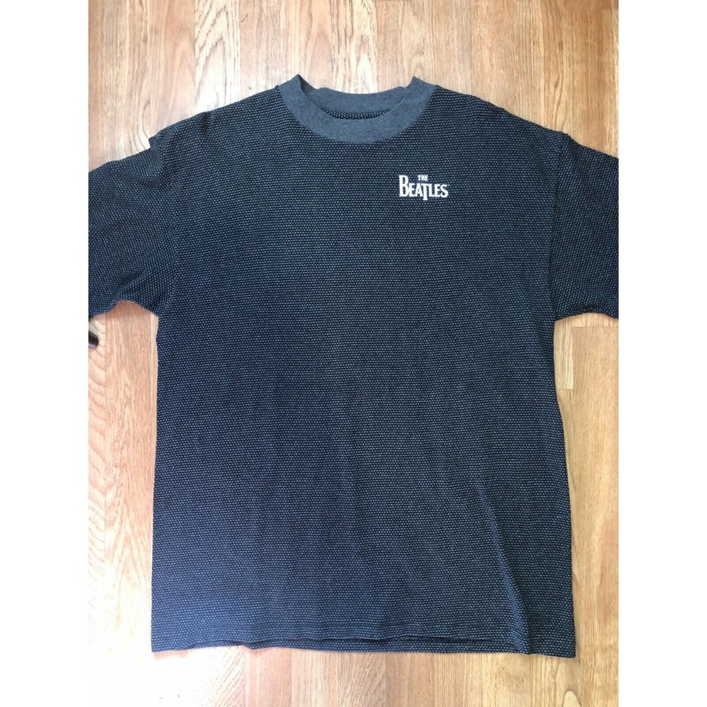 Beatles Tshirt By H. L. Miller Gold Collection Size XL Made In USA Loose Weave